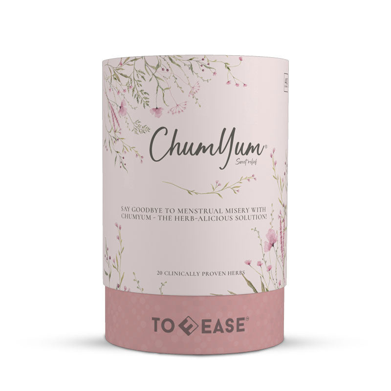 CHUMYUM | PLANT-BASED SUPPLEMENT | REDUCE MENSTRUAL DISTRESS